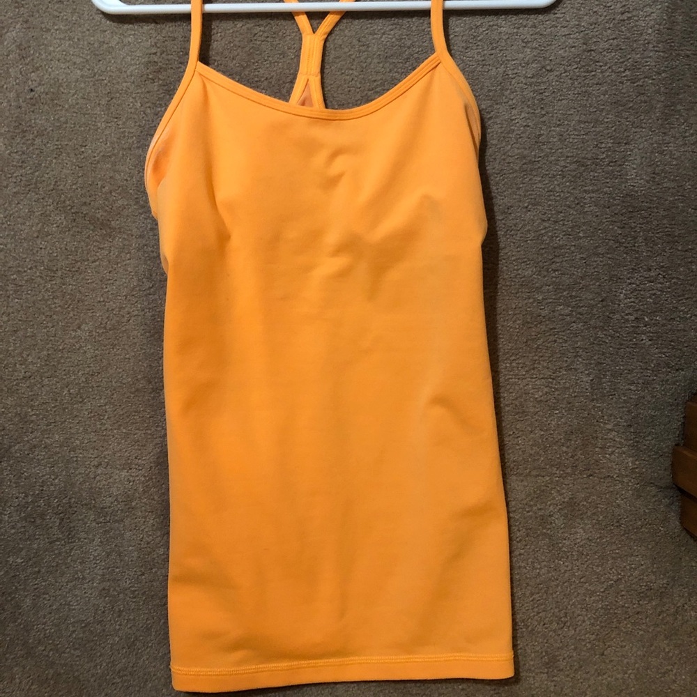 Lululemon Orange Tank
